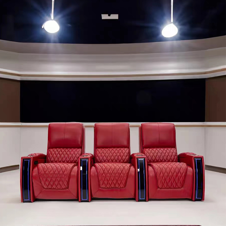 Home Cinema Movies - Assentos elétricos personalizados de fábrica, assentos