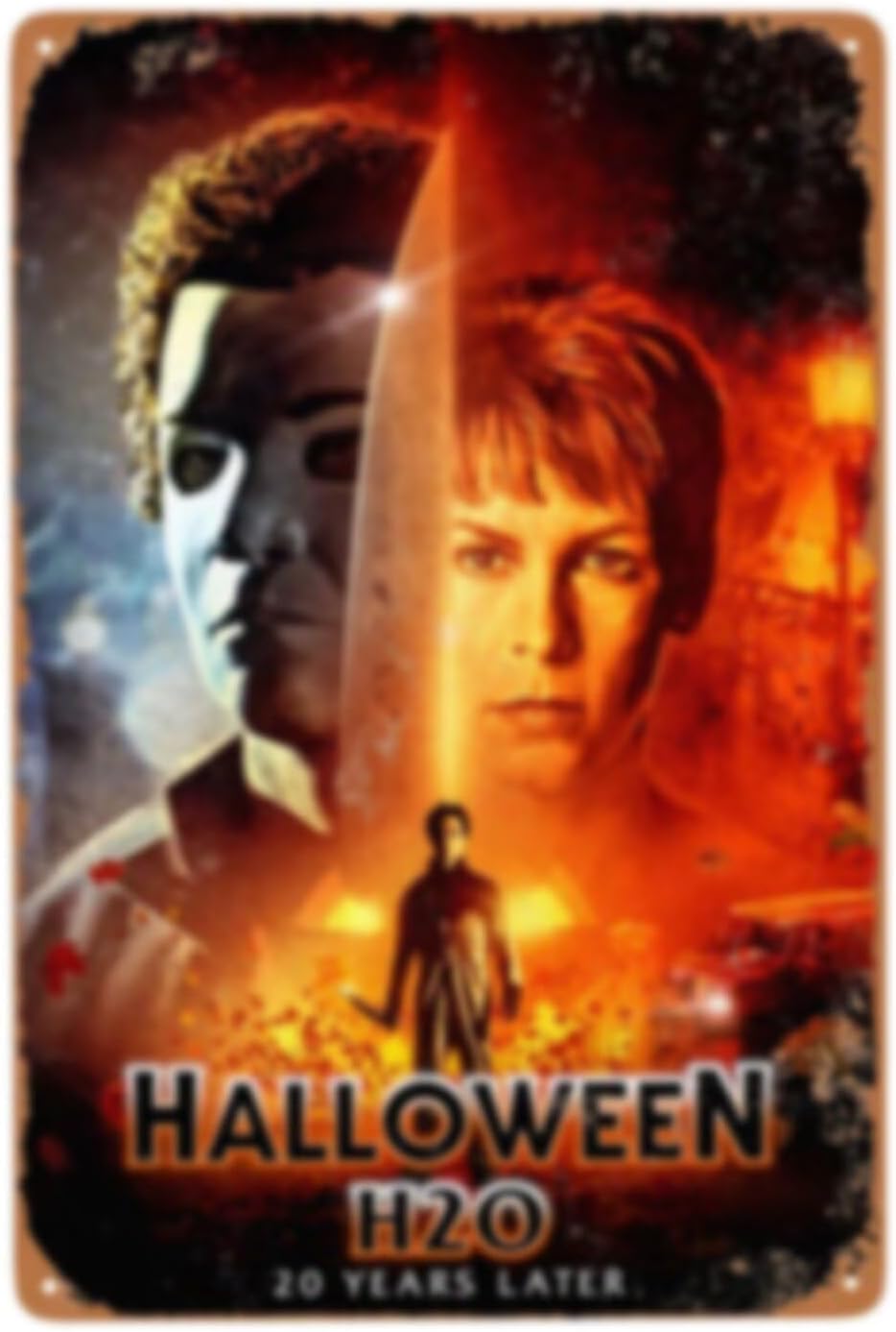 Home Cinema Movies - Filme vintage estanho sinais de halloween