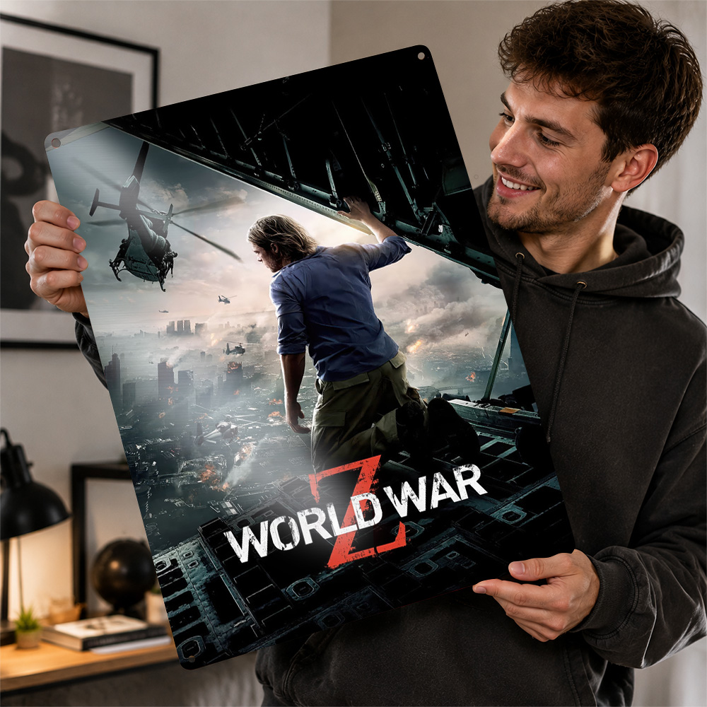 Home Cinema Quarto - Pôster do Filme World War Z