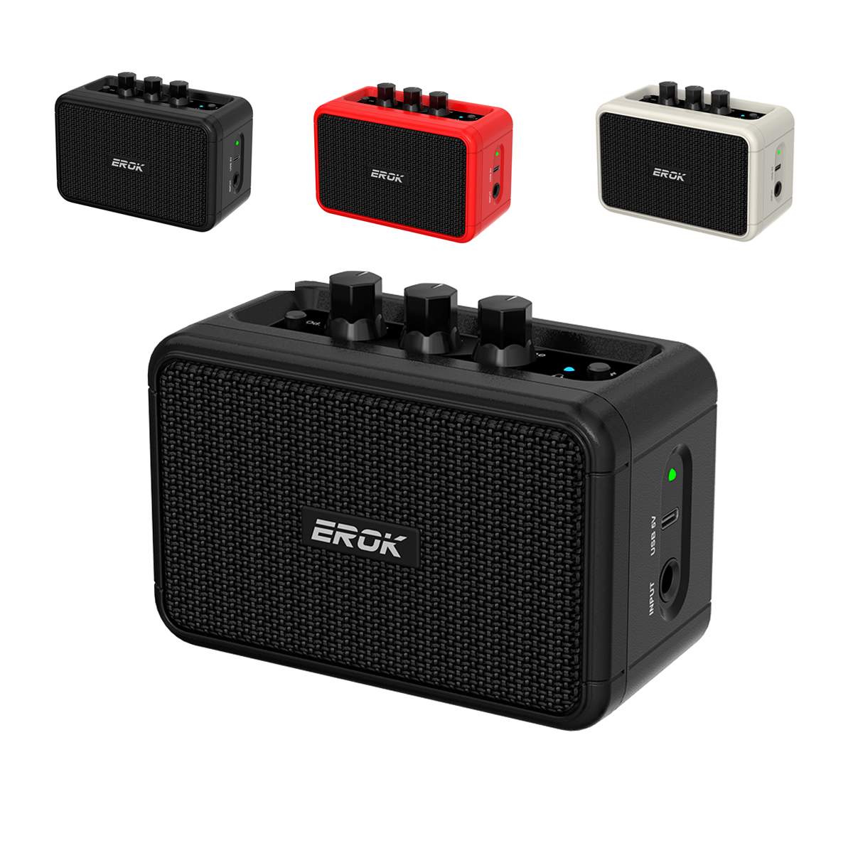 Home Cinema Portable - Amplificador de Guitarra Portátil EROK Mini