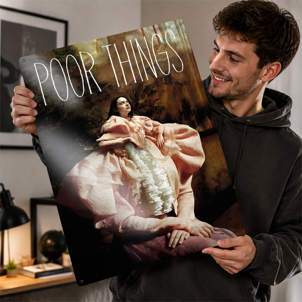 Home Cinema Quarto - Pôster do Filme Poor Things, Arte