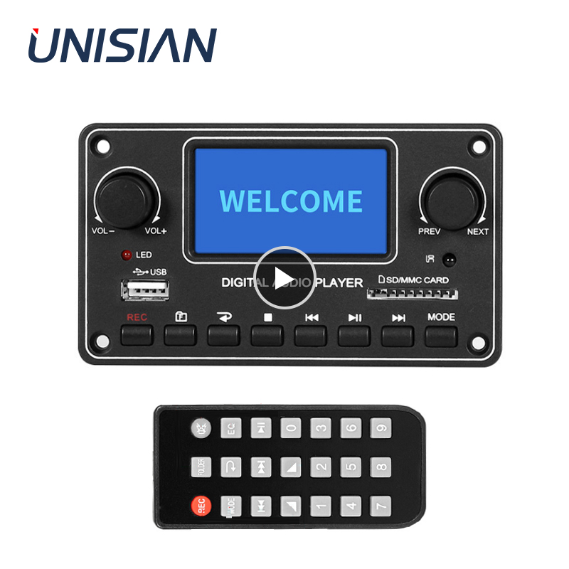 Home Cinema Portable - Módulo reprodutor lcd unisiano mp3 28*64