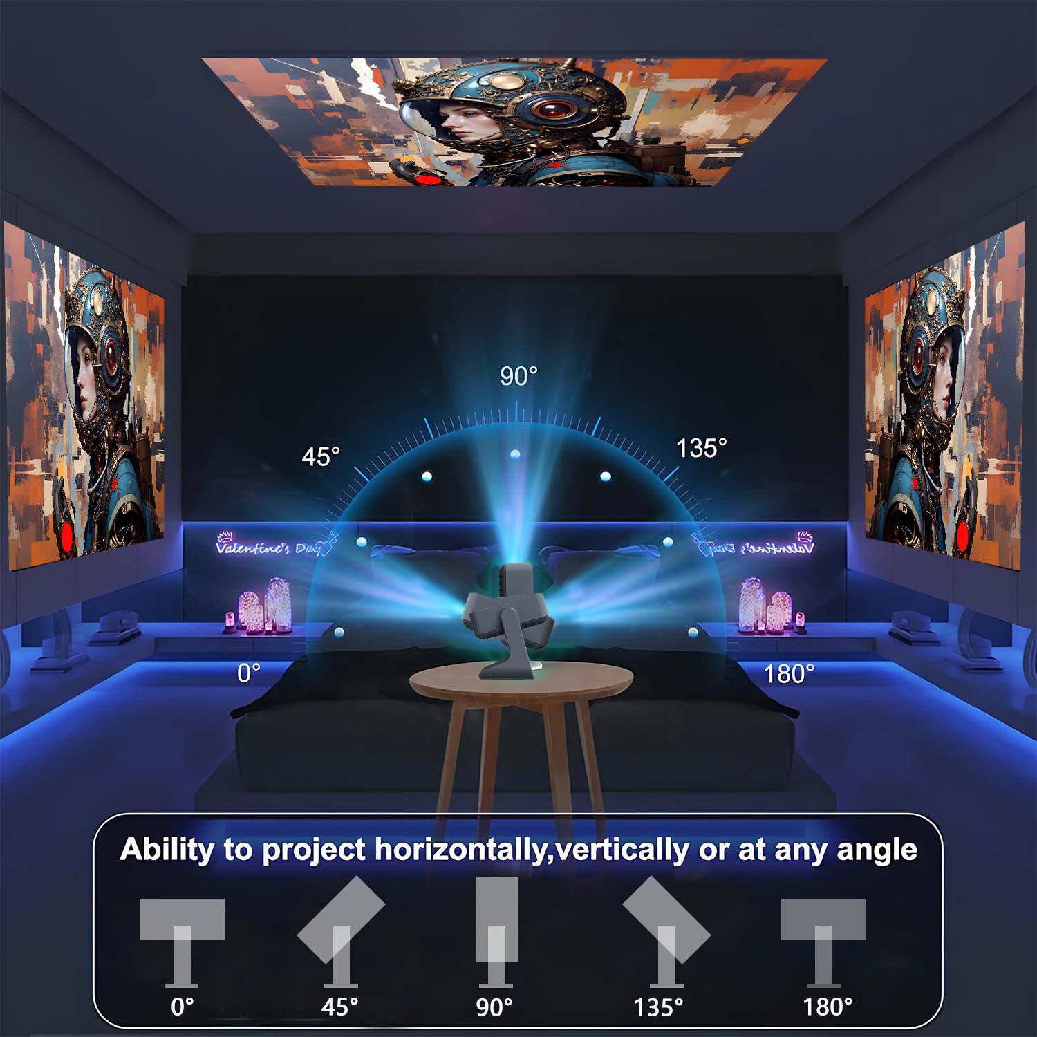 Projetor Inteligente de 7