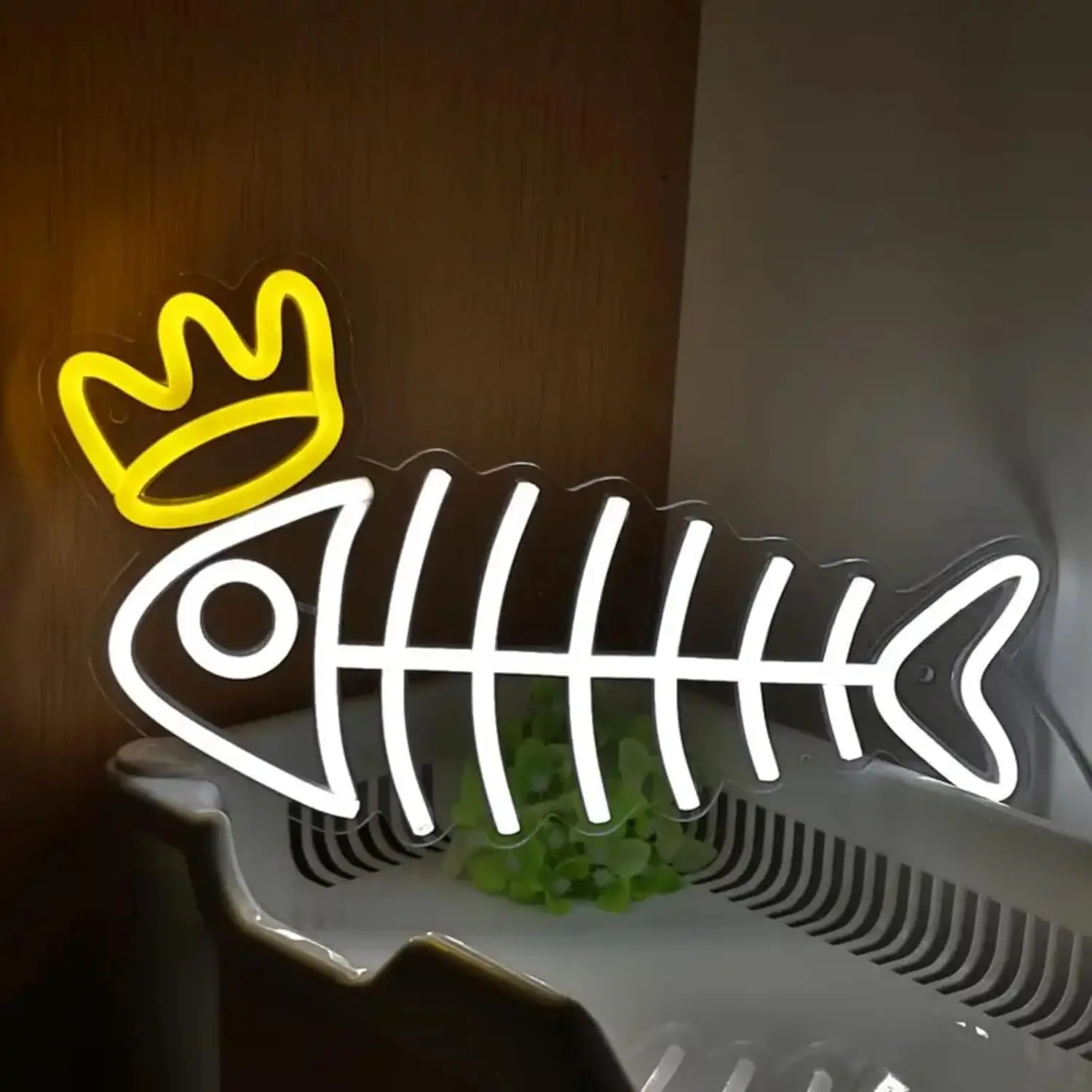 Letreiro Neon King Fish com Lu - Home Cinema Quarto avaliação e preço