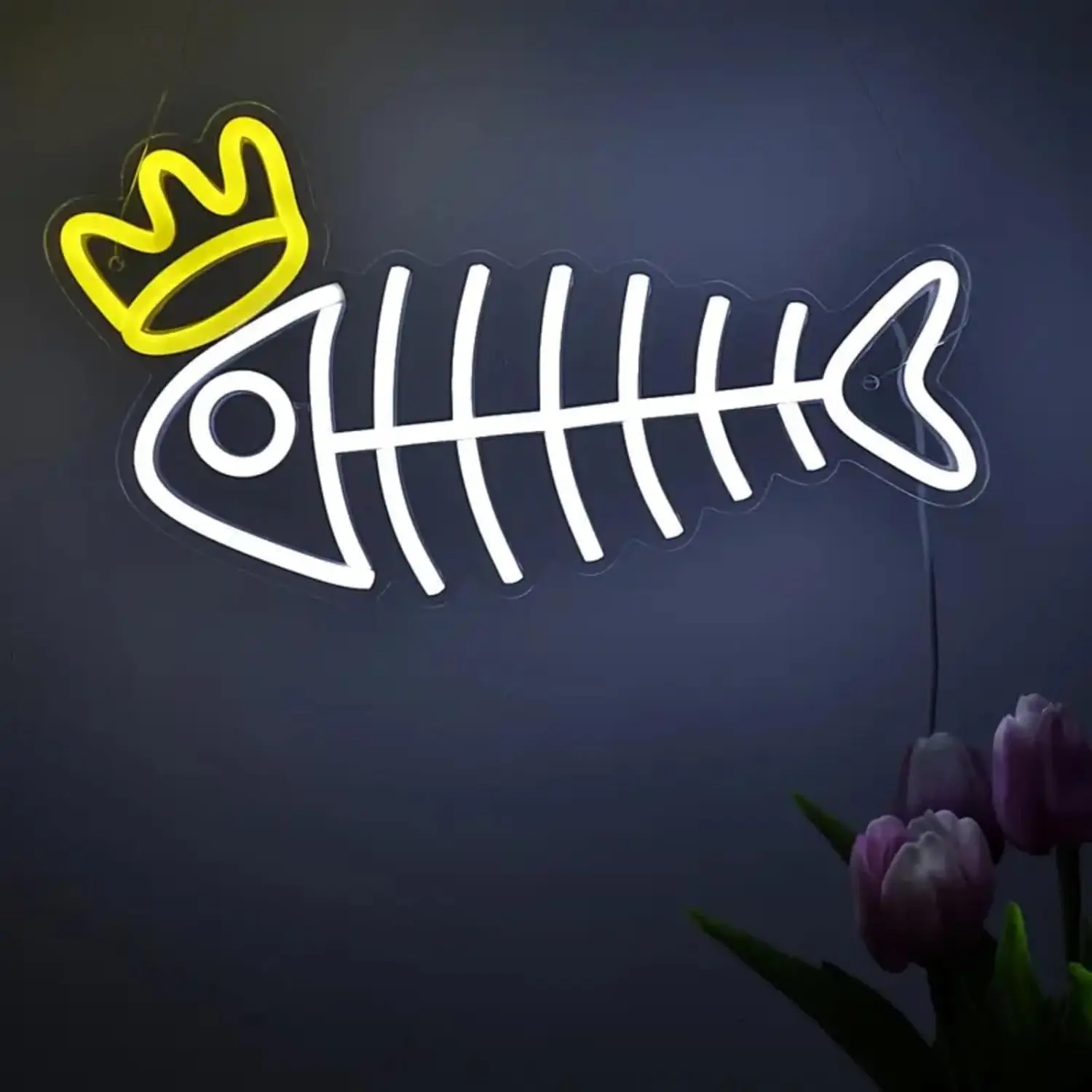 Letreiro Neon King Fish com Lu - Home Cinema Quarto avaliação e preço