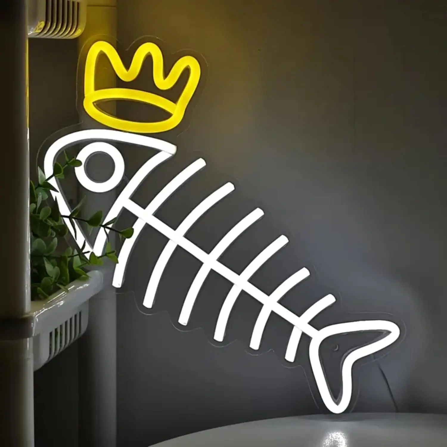 Letreiro Neon King Fish com Lu - Home Cinema Quarto avaliação e preço