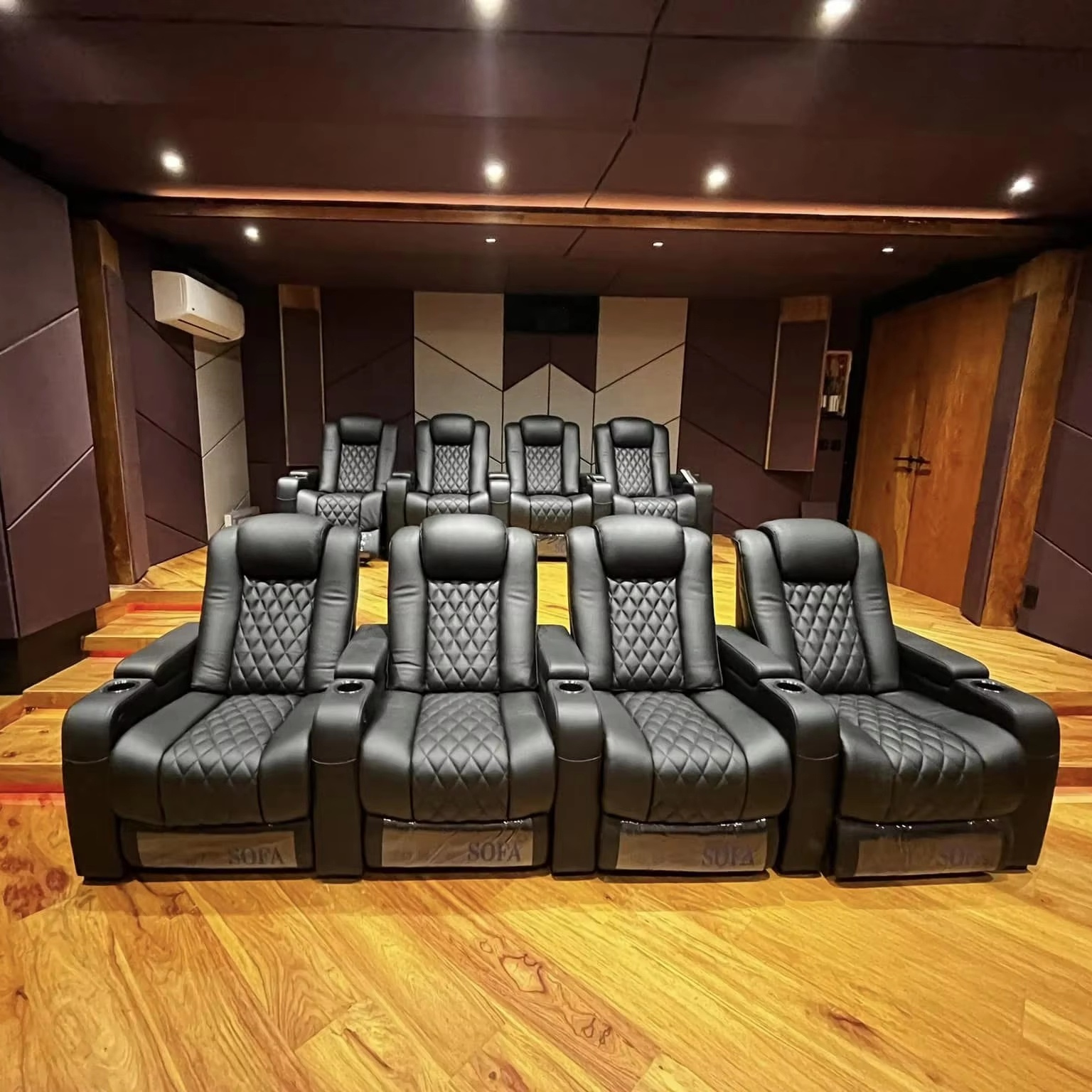 Sofá Motorizado para Sala de E - Home Cinema Interiors avaliação e preço