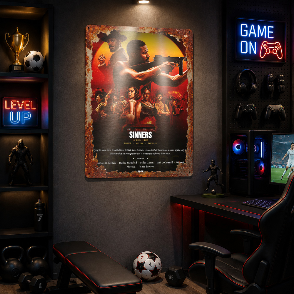 Pôster de Metal do Filme Sinne - Home Cinema Quarto avaliação e preço