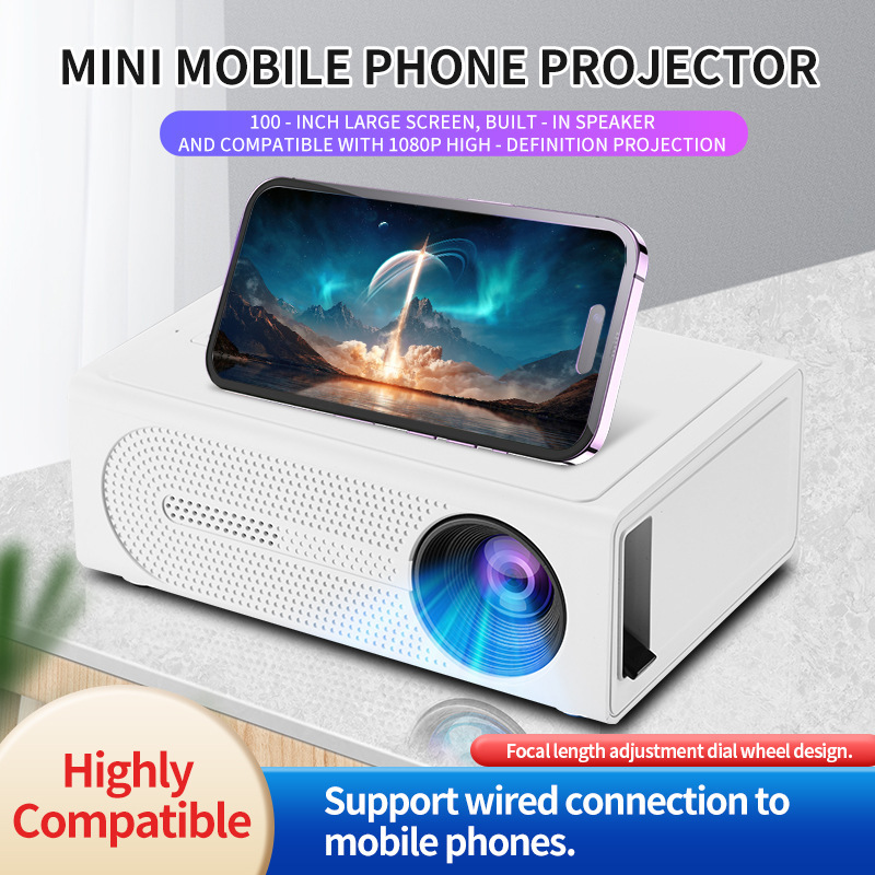 Mini Projetor Portátil 1080P c - Home Cinema Kids avaliação e preço