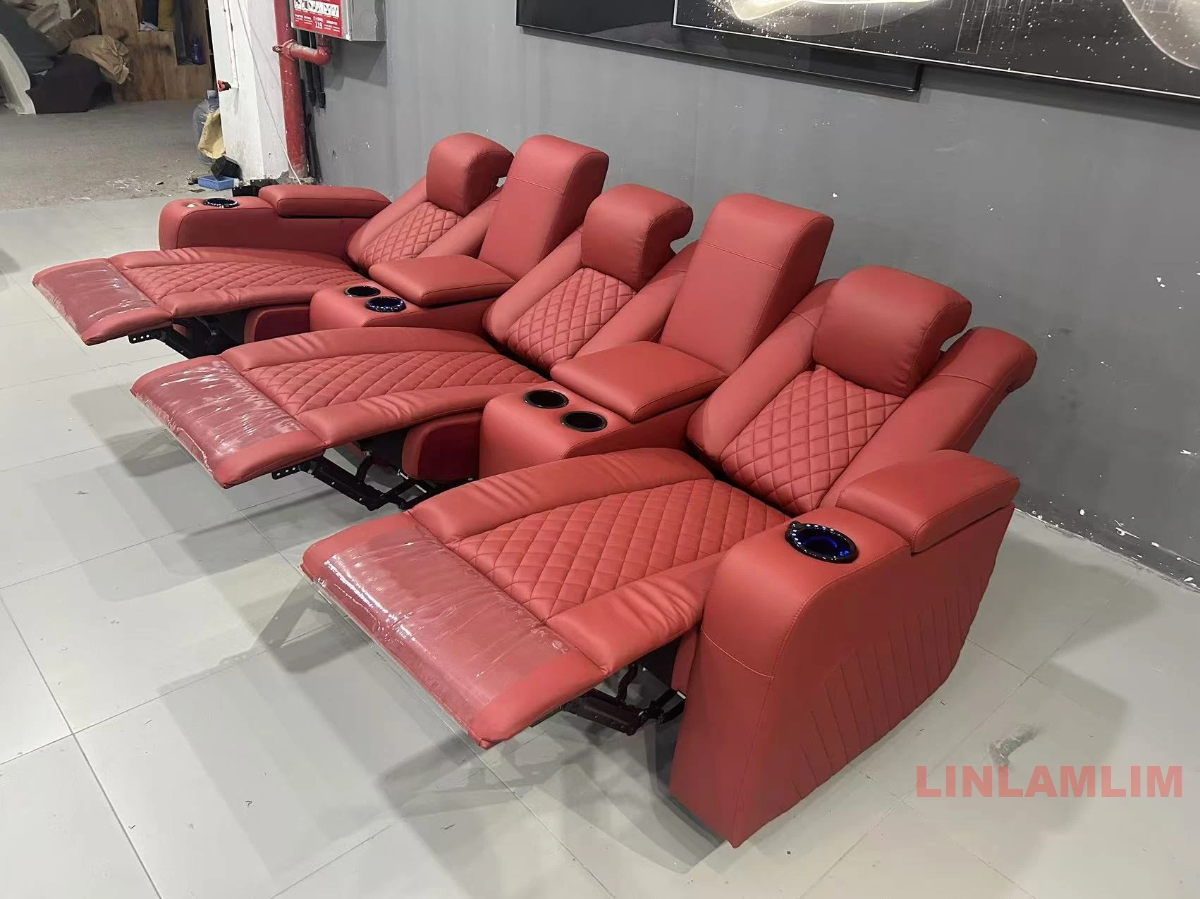 Linlamlim Sofá reclinável luxu - Home Cinema Luxury avaliação e preço