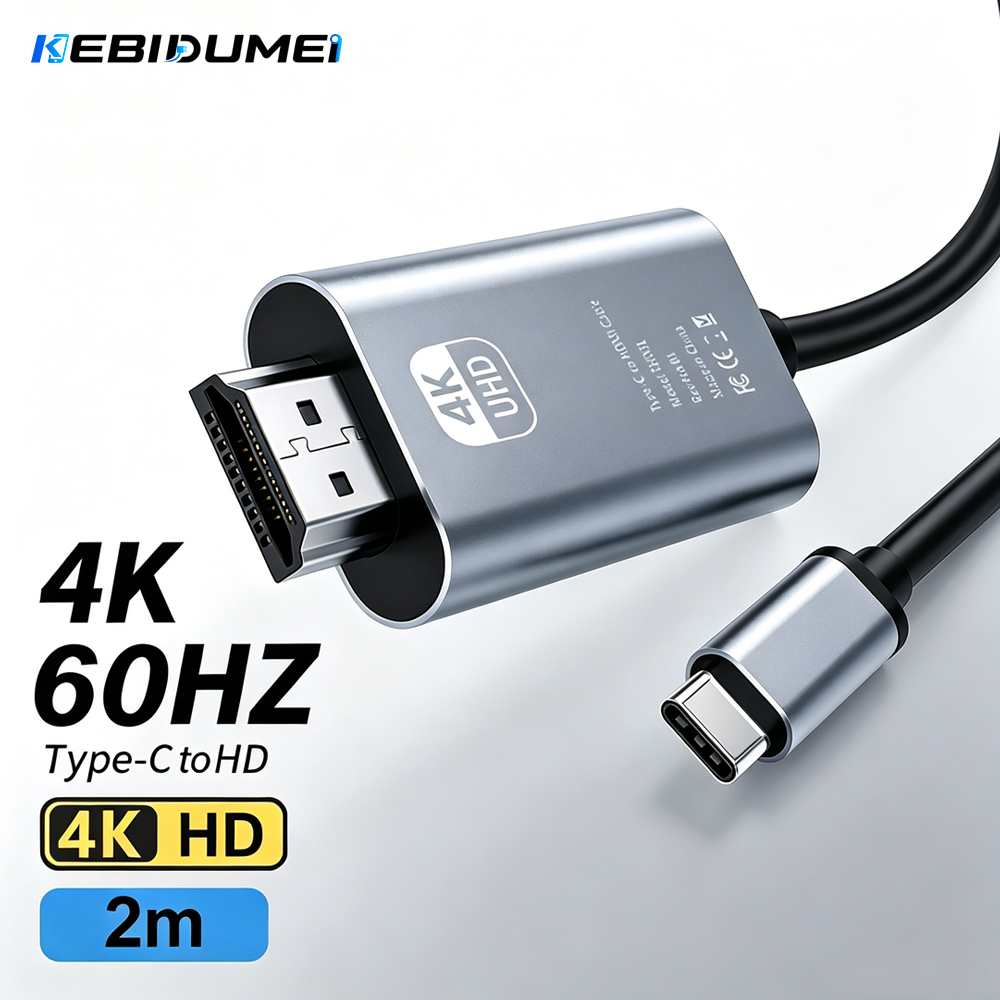 Cabo Conversor KEBIDUMEI 4K@60 - Home Cinema Portable avaliação e preço