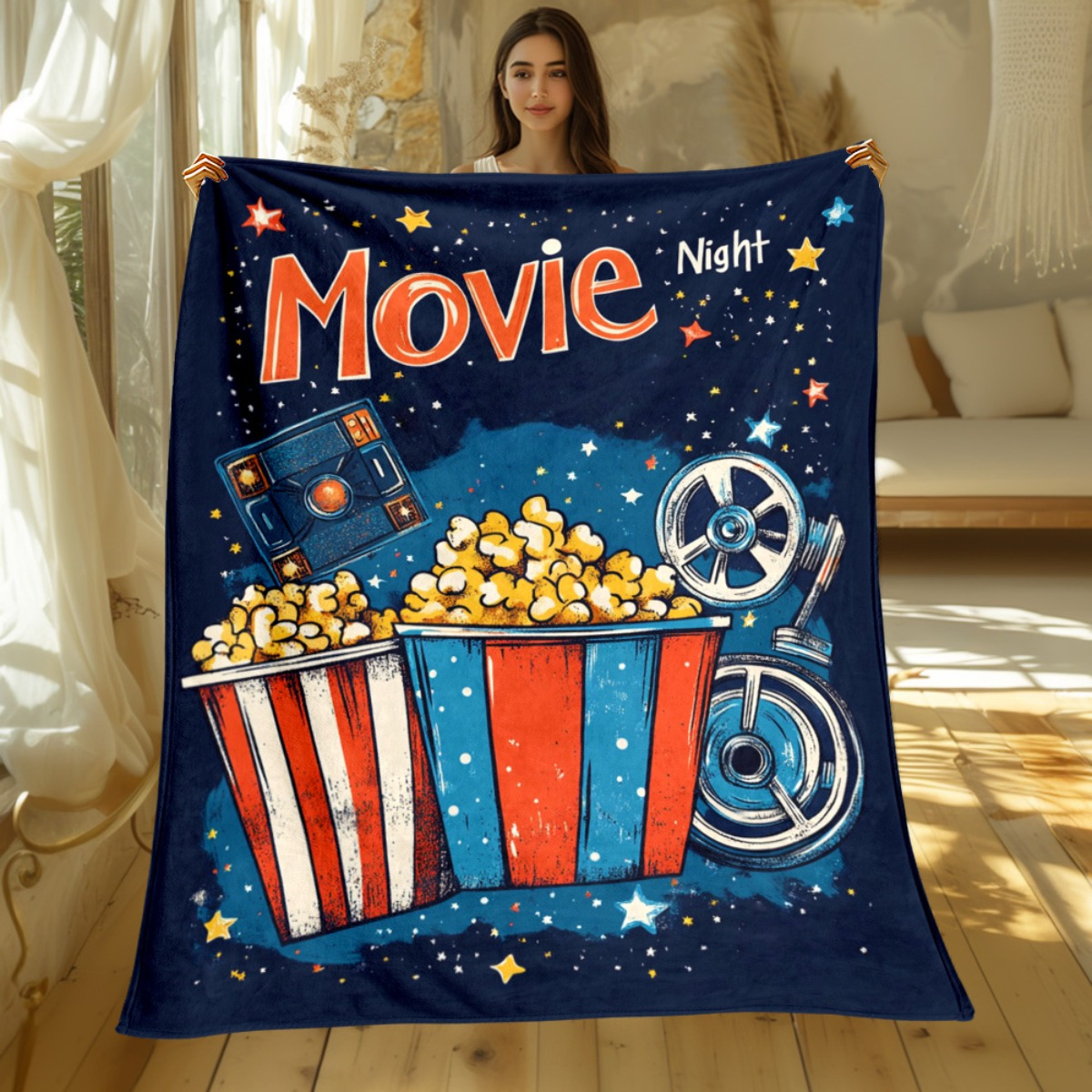 Filme noite pipoca cinema carr - Home Cinema Kids avaliação e preço