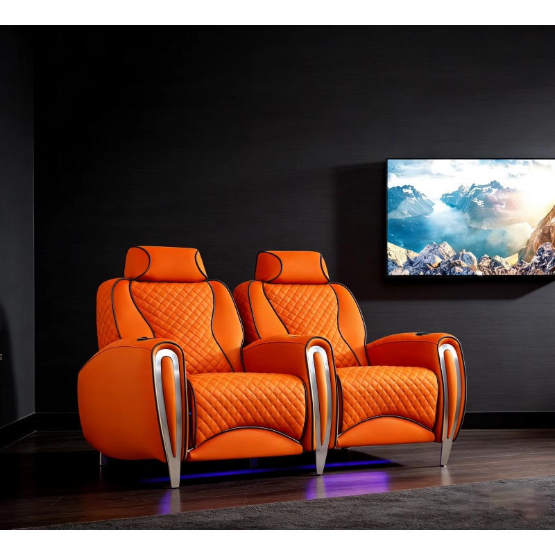 Sofá de Cinema Elétrico Luxuos - Home Cinema Luxury avaliação e preço