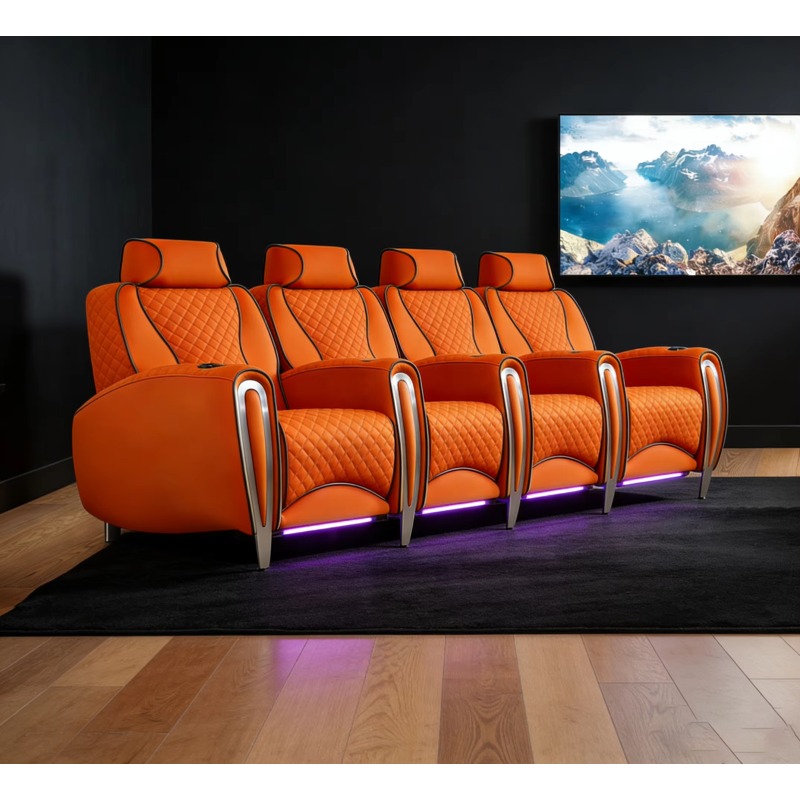 Sofá de Cinema Elétrico Luxuos - Home Cinema Luxury avaliação e preço