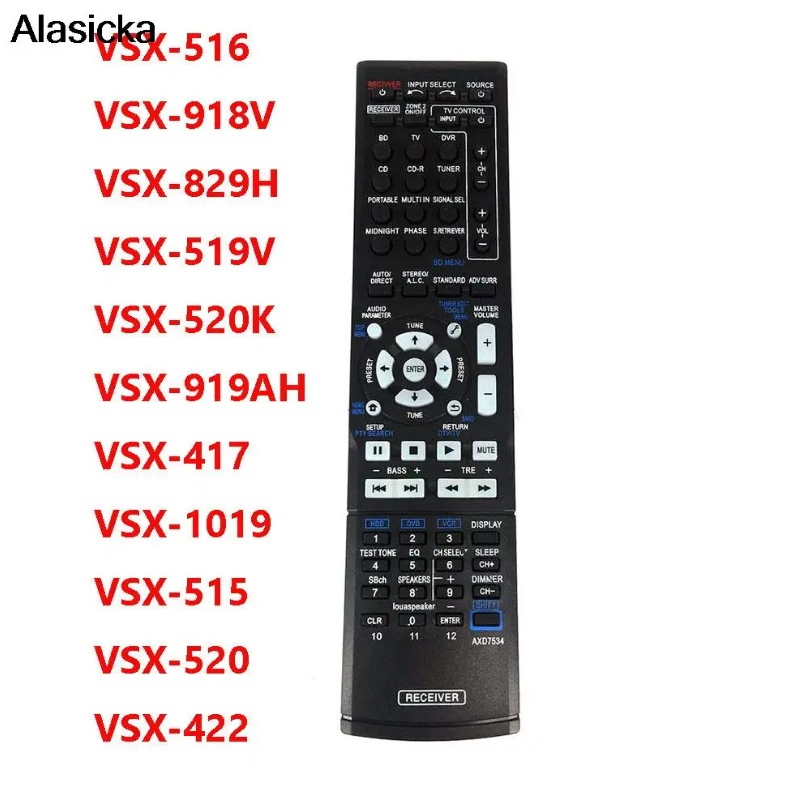 Controle remoto para receptor  - Home Cinema Pioneer avaliação e preço