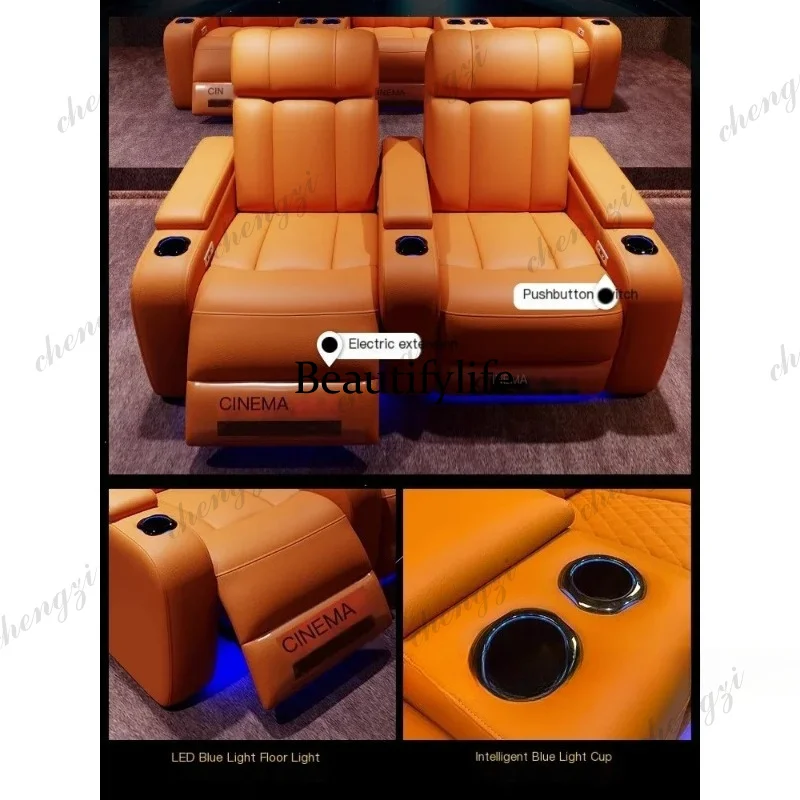 Cadeiras de Cinema Elétricas d - Home Cinema Luxury avaliação e preço