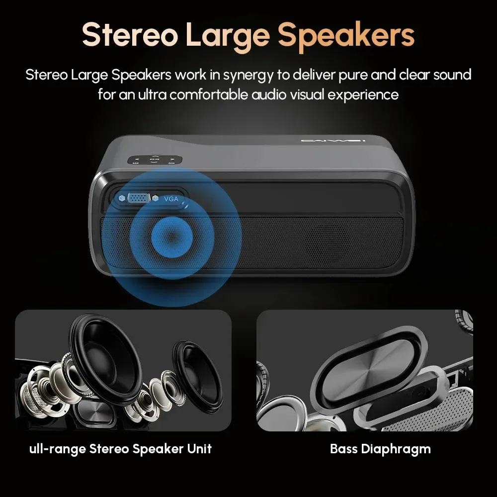 Projetor ApexTPA8 Android 14 G - Home Cinema Quarto avaliação e preço