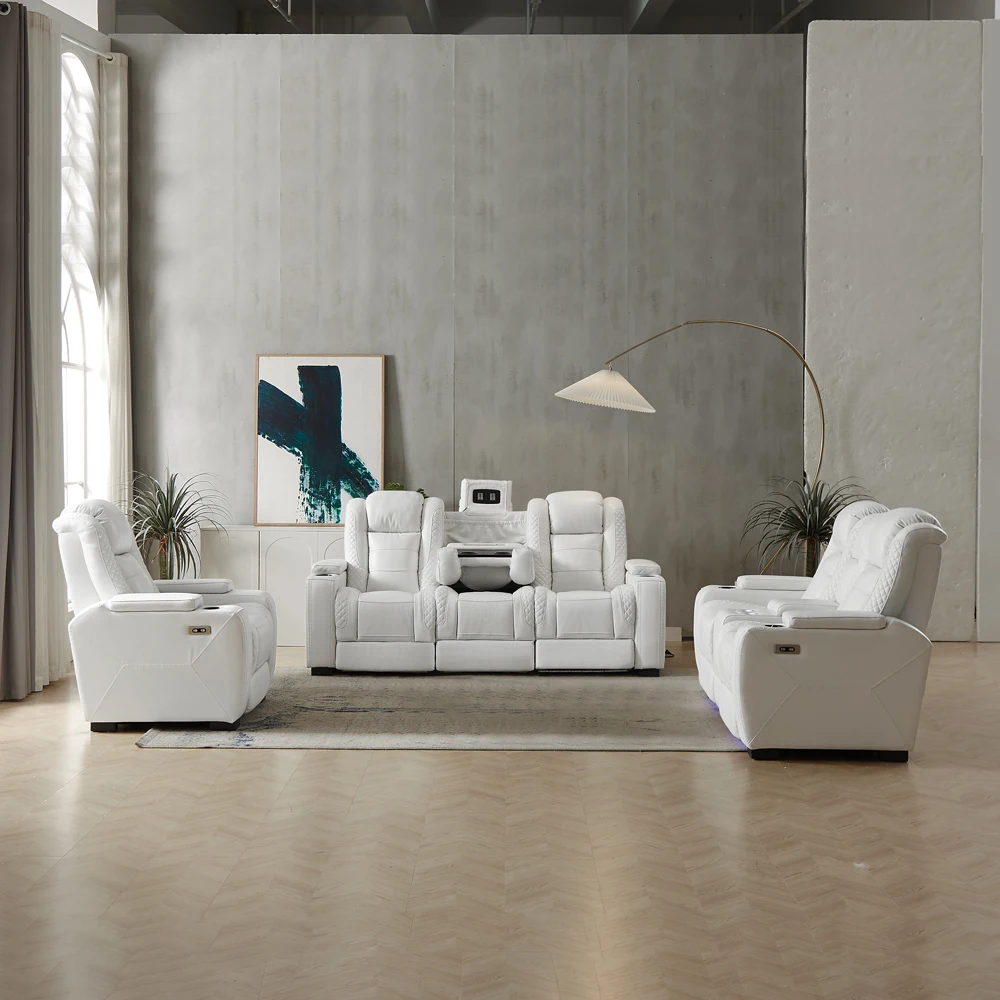 Sofá Reclinável Elétrico de Lu - Home Cinema Luxury avaliação e preço