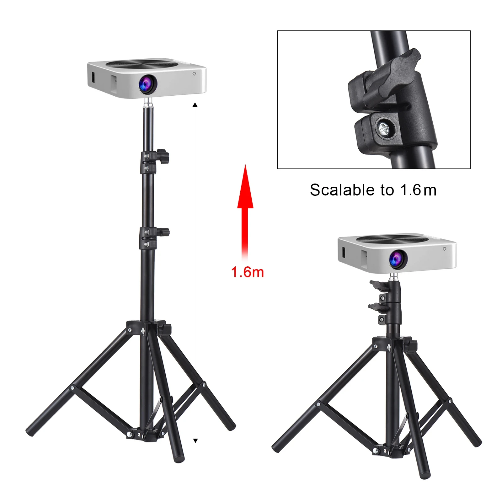 Tripé universal para projetor, - Home Cinema Portable avaliação e preço