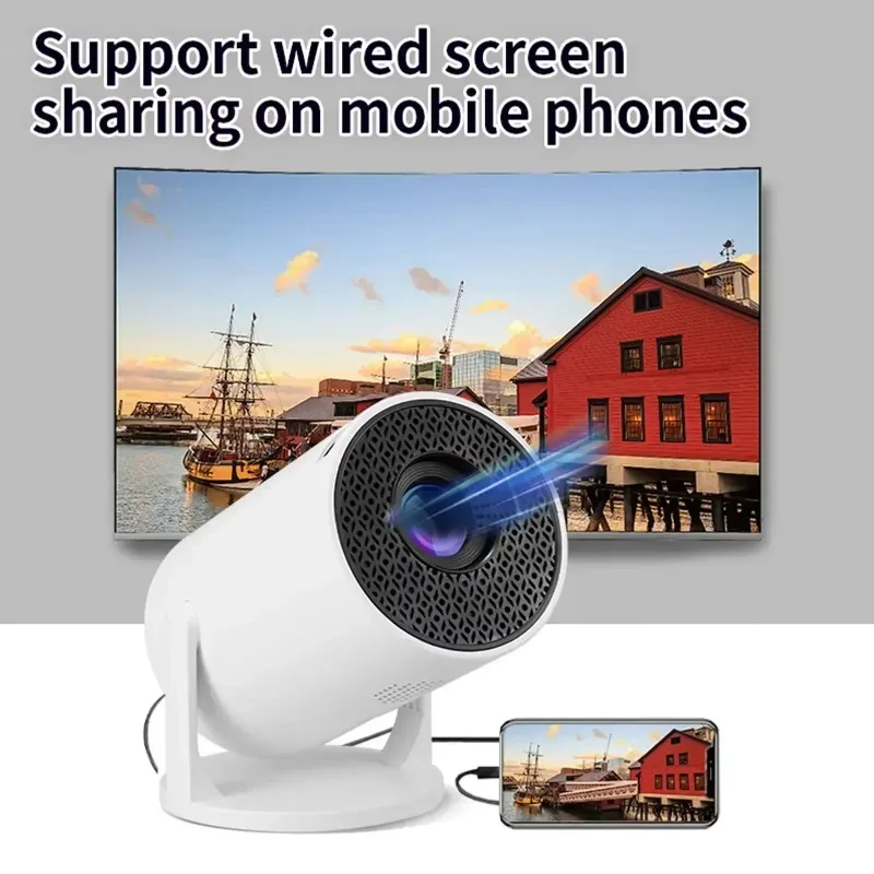 Novo Projetor Portátil HY200 4 - Home Cinema Portable avaliação e preço