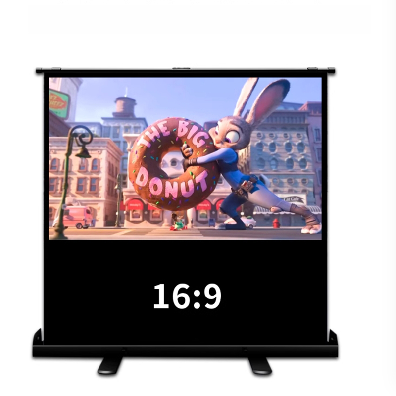Tela de Projeção Portátil Retr - Home Cinema Portable avaliação e preço