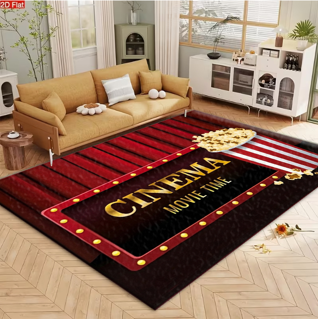 Tapete Antiderrapante Temático - Home Cinema Quarto avaliação e preço