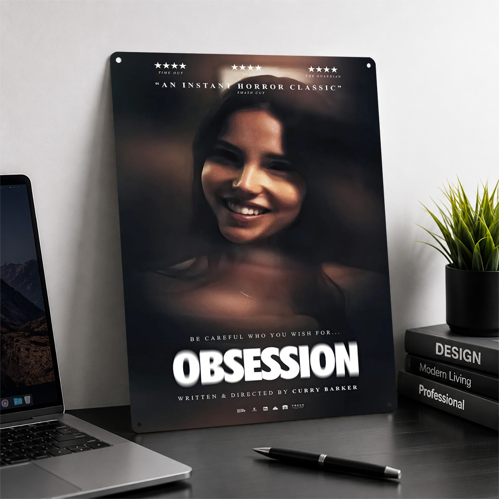 Placa de Metal Decorativa Pers - Home Cinema Movies avaliação e preço