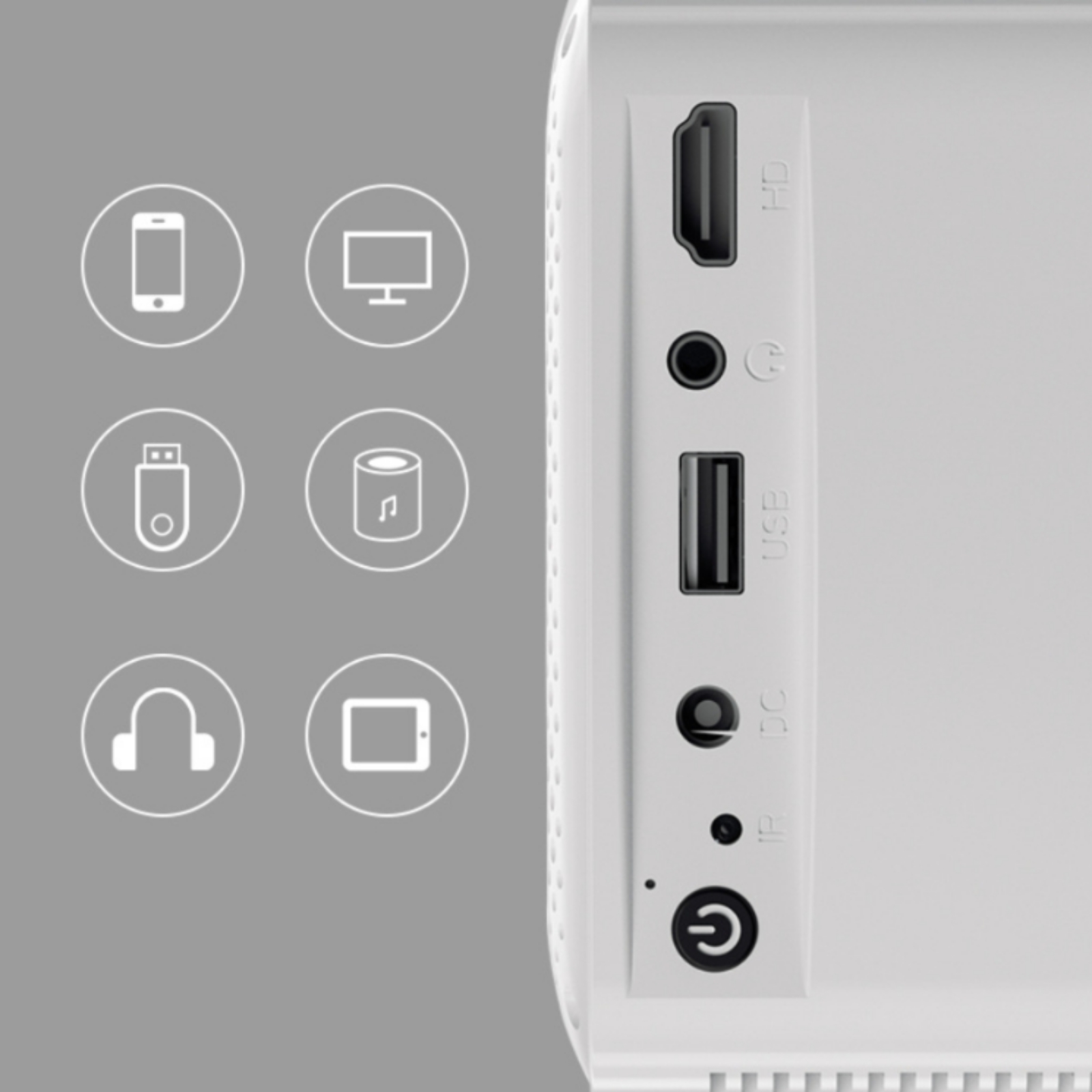Projetor de Home Theater Portá - Home Cinema Quarto avaliação e preço