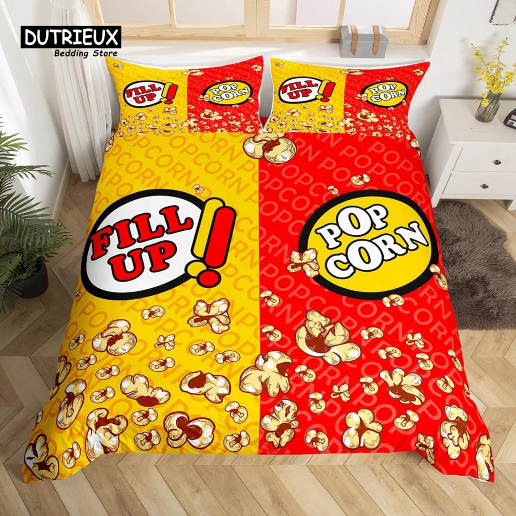Popcorn Duvet Cover Movie Thea - Home Cinema Kids avaliação e preço