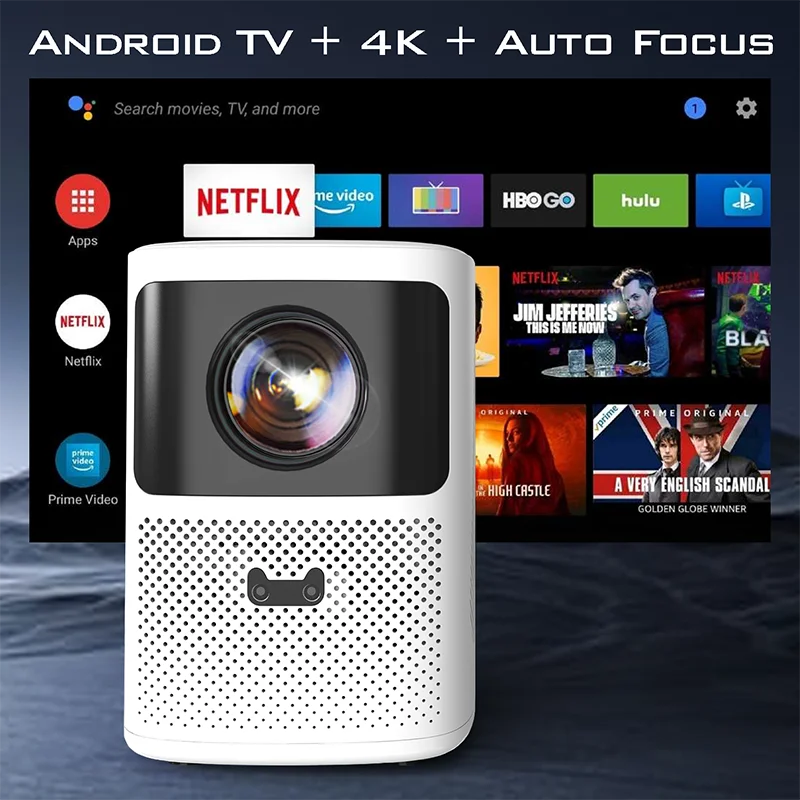 Projetor Mini Android 4K com F - Home Cinema Kids avaliação e preço